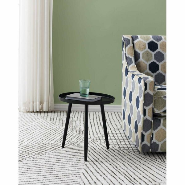 Kd Mueble Whelan Side Table, Black KD3188571